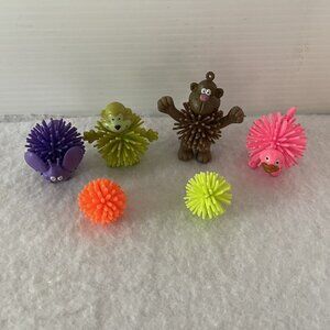 Mini Koosh Ball Figure Set Animals Monkey Spiky